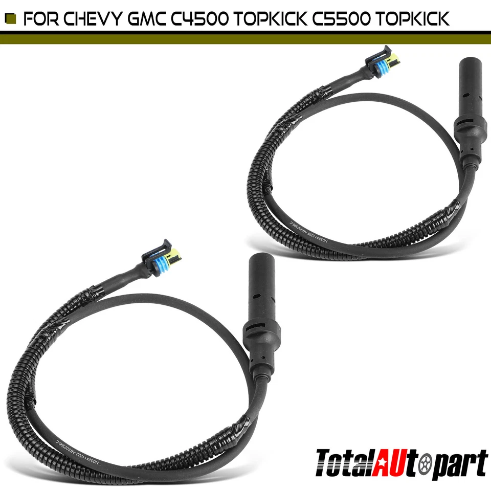 2x Sensor de velocidad de rueda ABS para Chevrolet C4500 Kodiak GMC C5500 Topkick lateral trasero Foto 1 de 4