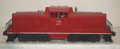 LIONEL 027 ORIGINAL POSTWAR 627 LEHIGH VALLEY 44 TON MAGNATRACTION SWITCHER #2 - Image 1 of 4