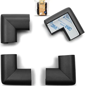 Corner Protector for Baby (4 Large Corners) - Hefty-Fit Heavy-Duty Soft Rubber F - Picture 1 of 7