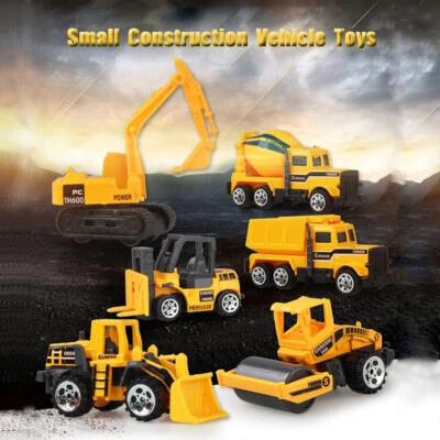 1/160 N Scale Miniature Excavator Engineering Vehicle Diecast Decor Model Gifts - Image 1 of 4