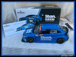 Authentic Collectables 1:18 Honda Civic Type R TCR 2022 Fabian Coulthard - Picture 1 of 1