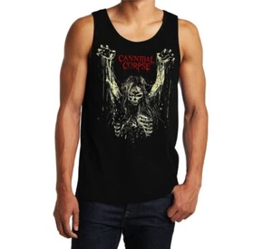 Cannibal Corpse Death Metal Band Black Tank Top Men's Sizes - Picture 1 of 1