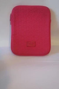 Funda de transporte acolchada para iPad/tablet rosa caliente para mujer Michael Kors * - Imagen 1 de 7