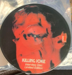 KILLING J0KE - Interview Picture Disc Numbererd 1985 12' Vinyl - Picture 1 of 2