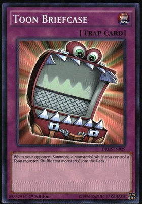 Yu-Gi-Oh! - Toon Briefcase 2015 DRL2-EN029 Super Rare 1st Edition - Image 1 of 2