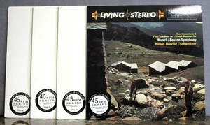 Ravel Piano Cto D'Indy Symphony Munch RCA LSC 2271 Classic Records 45 RPM 4LP NM - Picture 1 of 7