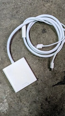 Apple A1306 Mini DisplayPort to Dual-Link DVI Adapter Connector Cable - Image 1 of 4