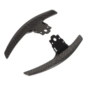 Carbon Fiber Steering Wheel Paddle Shifter Extension Extension Dry Carbon Fiber - Picture 1 of 12