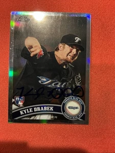 Kyle Drabek 🔥🔥MLB: 2011 Topps Chrome🔥🔥Autograph 🔥🔥 - Picture 1 of 2
