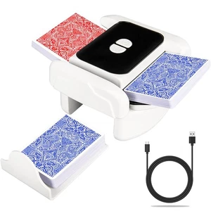 Card Shuffler, Rechargeable Automatic Card Shuffler, Portable Electric Shuffl... - Picture 1 of 7