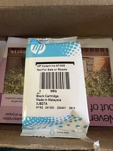 HP black Ink Cartridge 67 3JB27A - Afbeelding 1 van 1