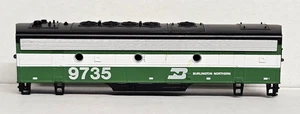 HO Athearn Burlington Northern F7B Diesel Locomotive Shell F-7 B Unit BN #9735 - Picture 1 of 6