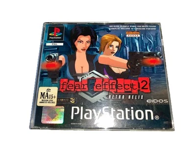 2001 Fear Effect 2 : Retro Helix PlayStation PS1 Disc 3 & 4 Only Missing 1 & 2 - Image 1 of 4