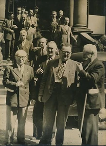 CGT Ministère Economie 1947 - MM. Philip Rocamond Raymond Monmousseau -  260 - Bild 1 von 1