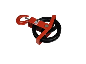 Bauaufzüge Umlenkrolle Gerüstaufzug Seilzug Flaschenzug fi 150mm bis 200kg - Bild 1 von 1