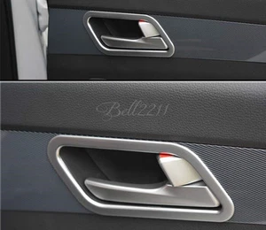 For Hyundai Sonata 2015-2019 Matte Interior Door Handle Catch Cover Trim - Picture 1 of 5