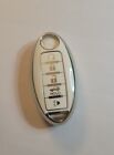 Car Remote Key Case Cover Fob Shell 5 Button For Nissan Altima Maxima Infiniti