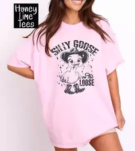 Silly Goose on the Loose Cowgirl ~ Camisetas, sudaderas - Imagen 1 de 3