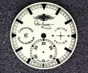 Chronoswiss Timer Petershagen limited edition Zifferblatt Full Lume  32,4 mm - Picture 1 of 3