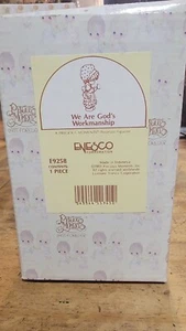 Enesco Precious Moments "We Are God's Workmanship" NIB - Picture 1 of 2