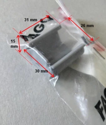 32x2825 Butée verrouillage rail lave vaisselle FAGOR - Photo 1/3