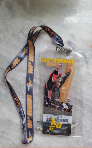 2016 Indianapolis 500 100TH Running Ticket Plastic Credential Juan Pablo Montoya Cover