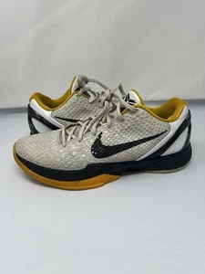 Nike Zoom Kobe VI 6 Protro Del Sol sz 12 2021 CW2190-100 Yellow White - Picture 1 of 11