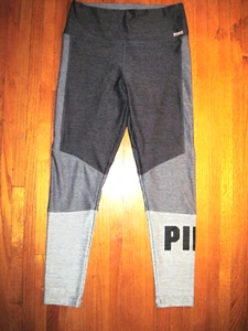 VS Pink Ultimate Super Soft High-Rise Knöchellange Legging Grau Gr. Large Neu - Bild 1 von 6