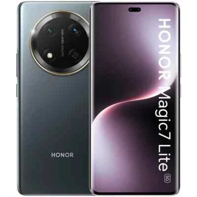 Honor Magic 7 Lite 512GB Memoria 8Gb Ram Display 6.78" 5G Titanium Black 108Mpx - Immagine 1 di 4