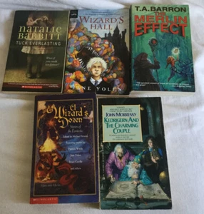 5 YA Fantasy PBs: Wizard’s Dozen, Merlin Effect, Wizard’s Hall, Tuck Everlasting - Picture 1 of 9
