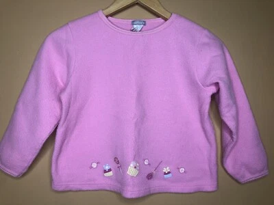 Suéter Carter's Niña Talla 7 Cuello Redondo Rosa Manga Larga  Foto 1 de 4