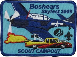 Georgia - Carolina Council GA 2009 Boshears Skyfest Scout BLU Bdr (Z2152) - Picture 1 of 1