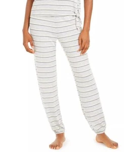 Alfani Women's Printed Jogger Pajama Pants, DUEL STRIPE, M - Picture 1 of 3