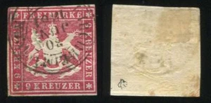 Württemberg 14a sellado #e597 - Imagen 1 de 1