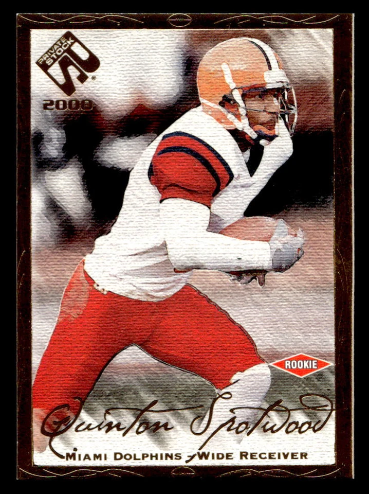 2000 Pacific Private Stock #126 Quinton Spotwood Gold #/181 - Image 1 of 2