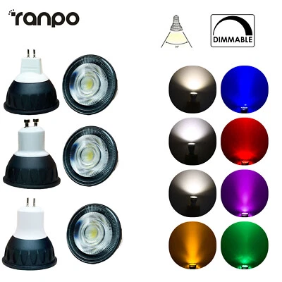 10w Dimmable Led Spotlight Bulb Spot Mr16 Gu5.3 Warm White Home Lamp 220v 240v - Image 1 of 4