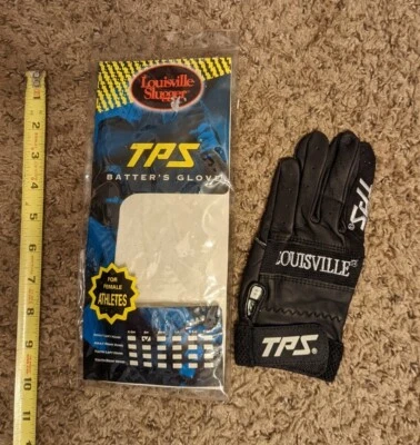 Nuevo de Lote Antiguo Louisville Slugger Serie TPS Cuero Guante de Bateo LH Pequeño Damas Adulto Nuevo Foto 1 de 4