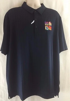 Cutter & Buck Hamden Jacquard Stripe DryTec Moisture Wicking Golf Polo Shirt 2XL - Image 1 of 4