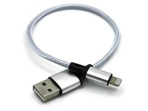 USB Fast Charging Cable – Short Cord for iPhone 14 13 12 11 Pro Max XR 8 7 6 - Picture 1 of 17