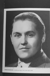Jussi Bjoerling - Stampa di International Portrait Gallery - Vintage L1109A - Foto 1 di 1