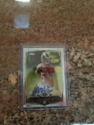 Garrett Gilbert 2014 Topps Chrome Rookie Auto  - Image 1 of 4