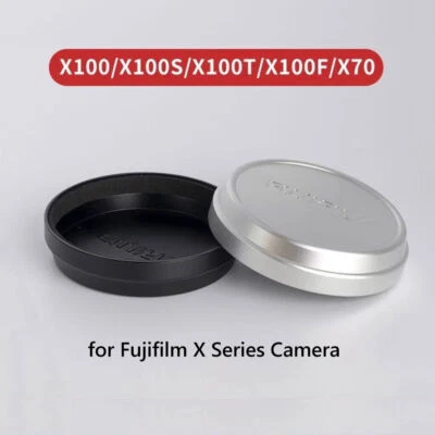 Metal Front Lens Cap For Fujifilm X100 X100F X100S X100T X70 Camera Lens - Image 1 of 4