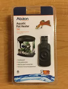 Aqueon Aquatic Flat Heater 5 Watt Submersible 1 - 2.5 gallon Fish Tank Aquarium - Picture 1 of 5