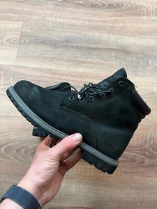 Botas de trabajo Timberland de gamuza negra para mujer (UK7) - Imagen 1 de 6