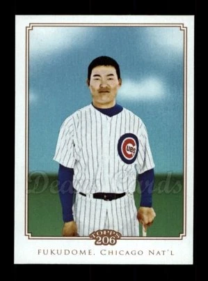 2010 Topps 206 #268 Kosuke Fukudome Cubs 8 - NM/MT - Image 1 of 1