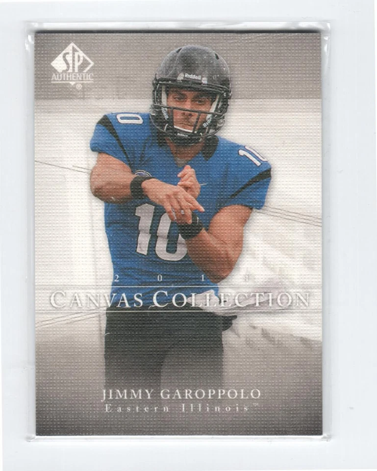 2014 SP Authentic Canvas #C5 Jimmy Garoppolo - Image 1 of 1