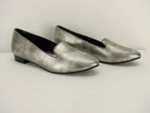 Mocassino slip on Soft Style "Charmy" in peltro punta chiusa taglia 10 Medium nuovo - Foto 1 di 10