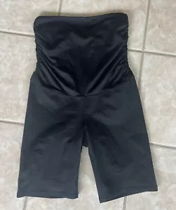 Good American Maternity Biker Shorts Size 3 $65 - Picture 1 of 6