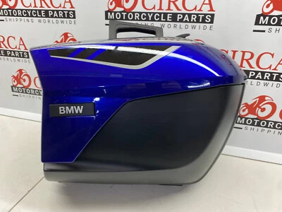 BMW K1600GT K1600GTL 2011-2023 Right Side Case Pannier Luggage Blue 46548532046 - Image 1 of 4