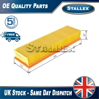 Filtro de aire Stallex para Renault Extra Safrane Super 5 Vauxhall Astra Cavalier Foto 1 de 4